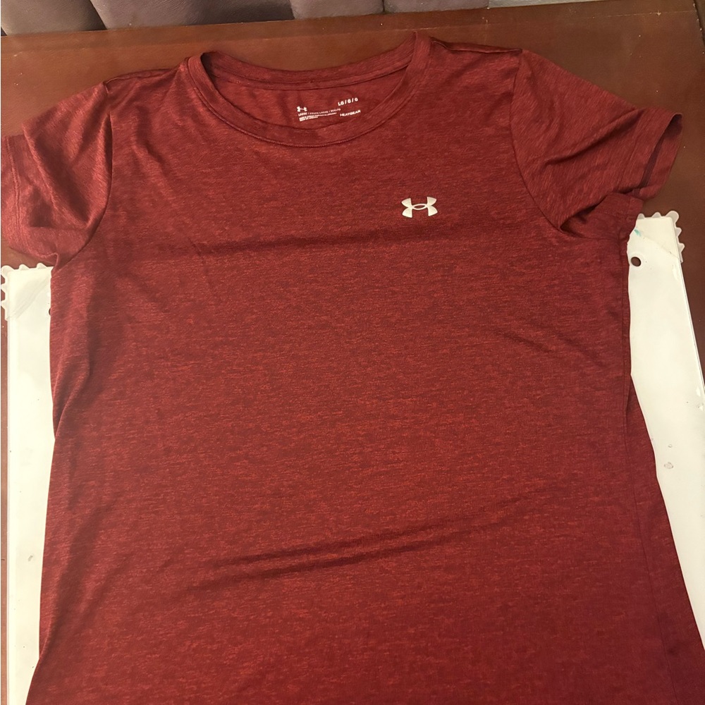 Under Armour Maroon HeatGear Shirt
